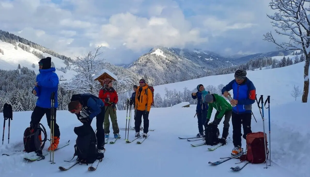 Skitour zum Eineguntkopf | © Peter Klugger