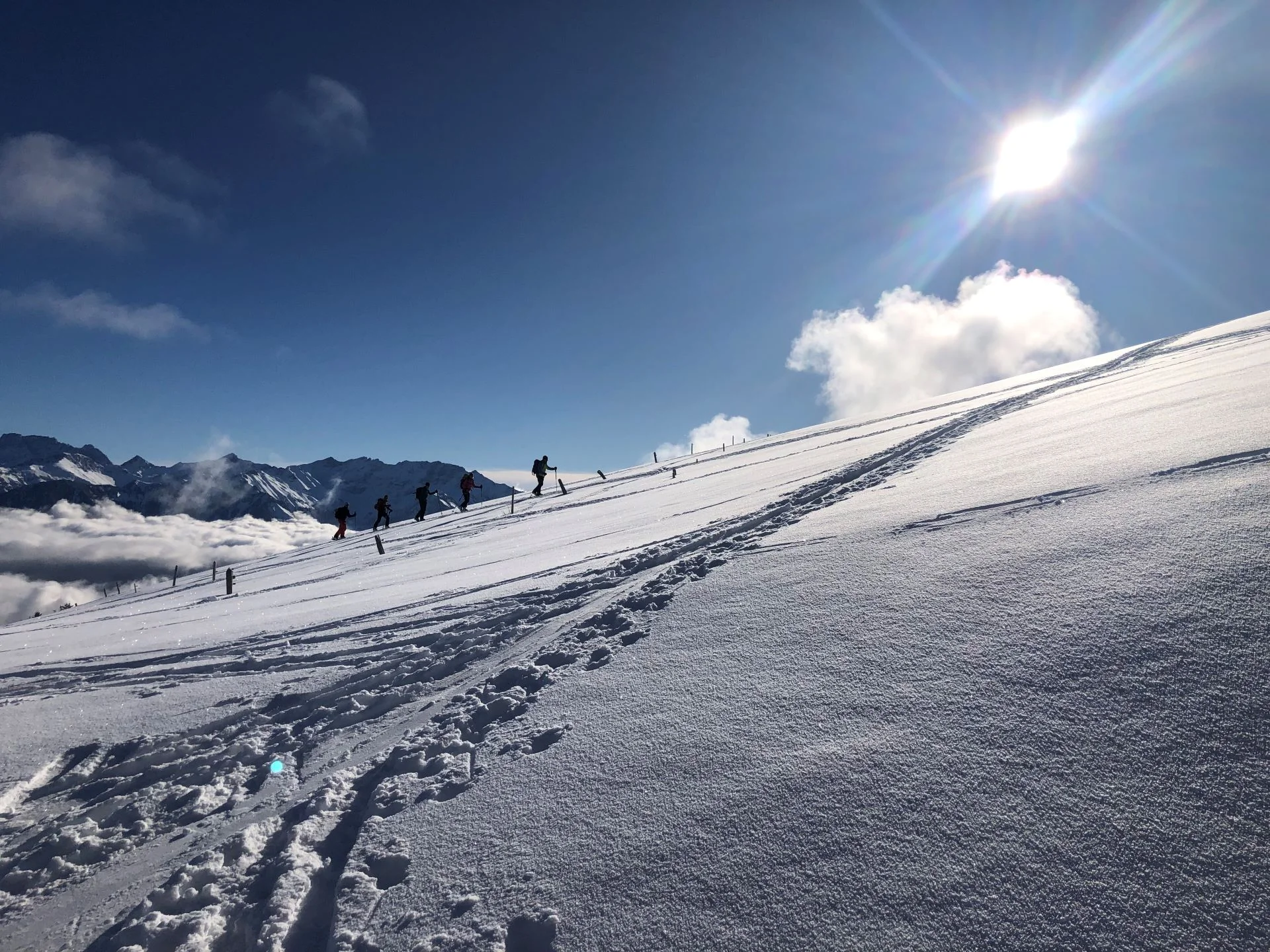 Skitour zur Rosswies | © Marcel Gletter