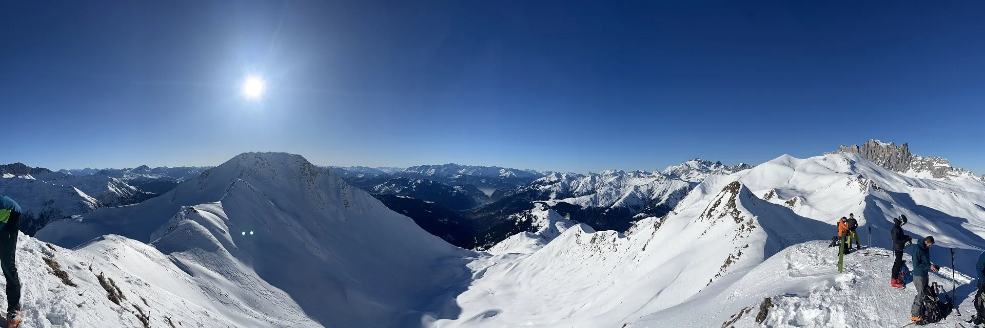 Skitouren Grundkurs in St. Antönien | © DAV Wangen
