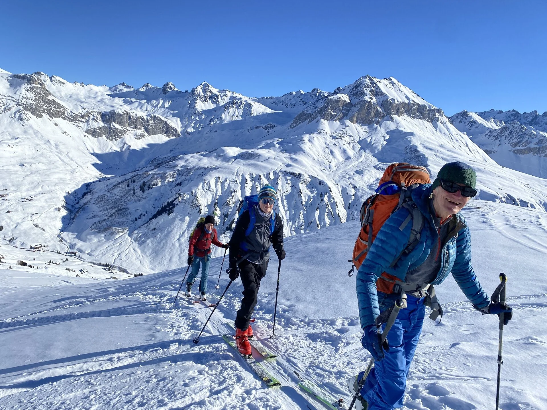Skitouren Grundkurs in St. Antönien | © DAV Wangen