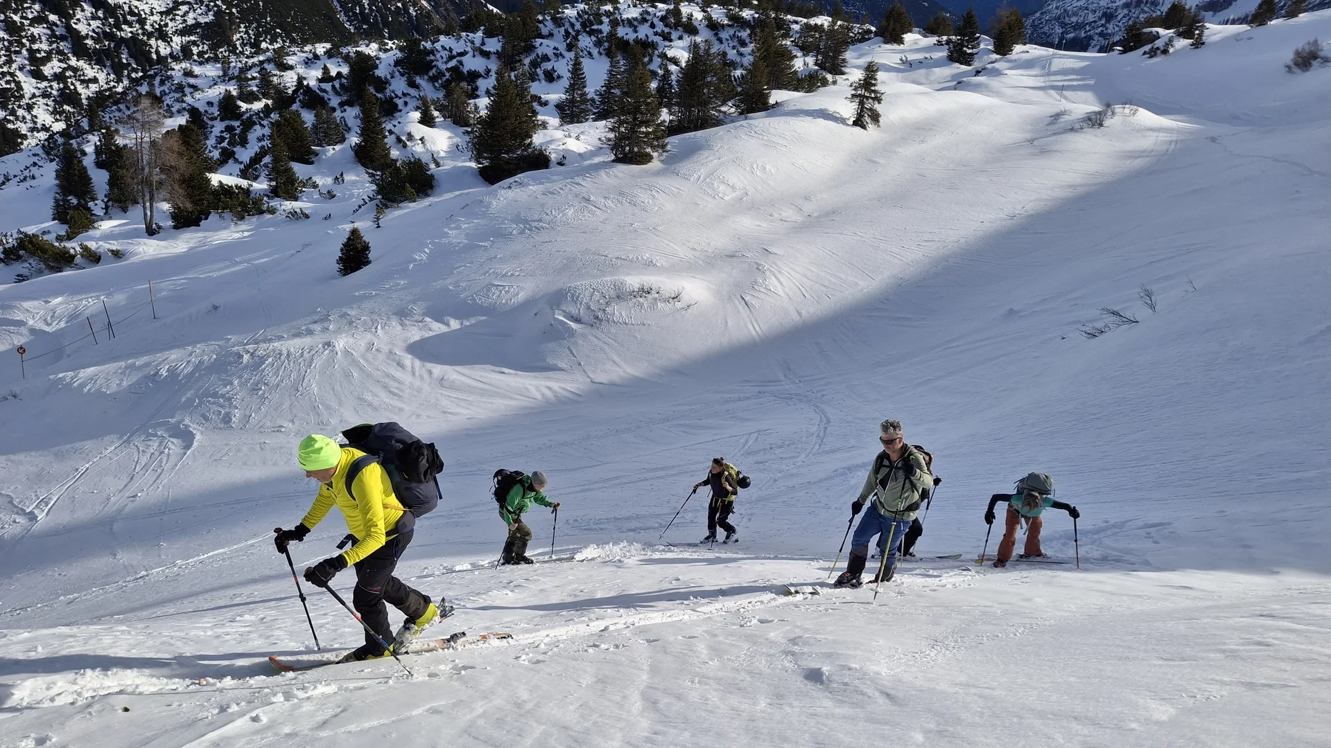 Im Aufstieg | © Marcus Gutfrucht