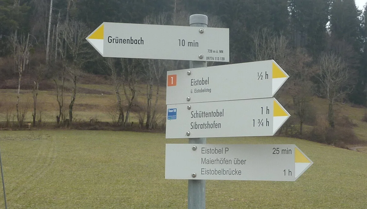 DAV-Senioren unterwegs im Eistobel | © Max Bischofberger