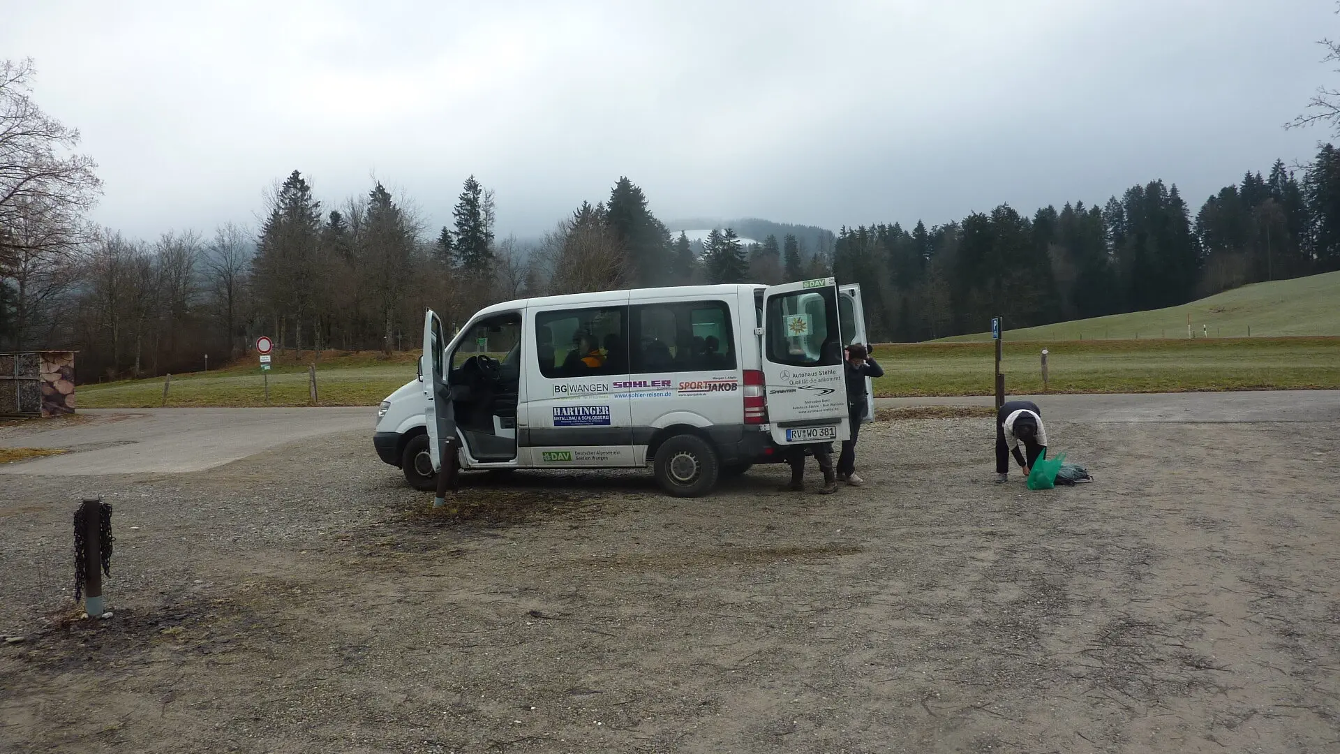 DAV-Senioren unterwegs im Eistobel | © Max Bischofberger