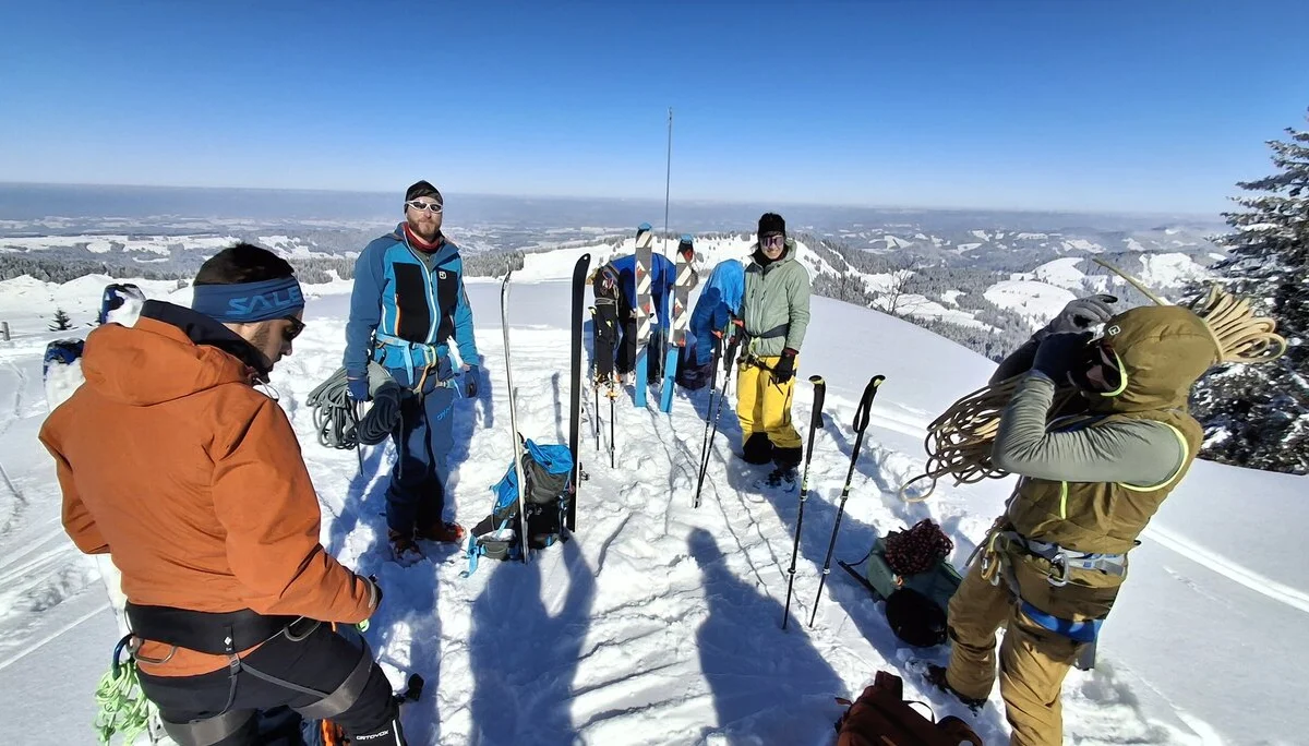 Spaltenbergungskurs | © Marcus Gutfrucht