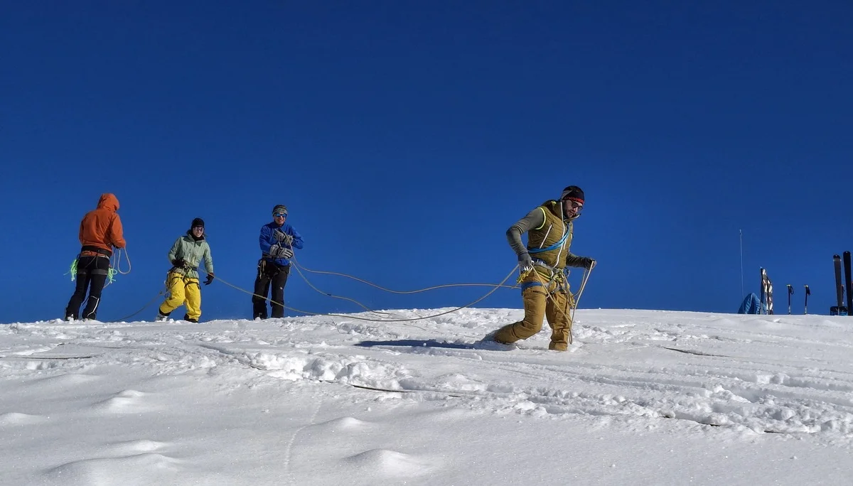 Spaltenbergungskurs | © Marcus Gutfrucht