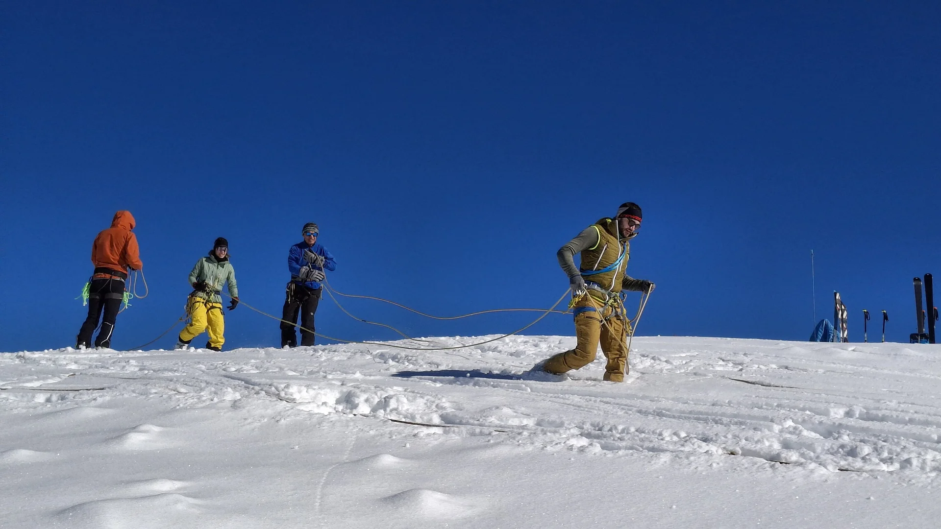 Spaltenbergungskurs | © Marcus Gutfrucht