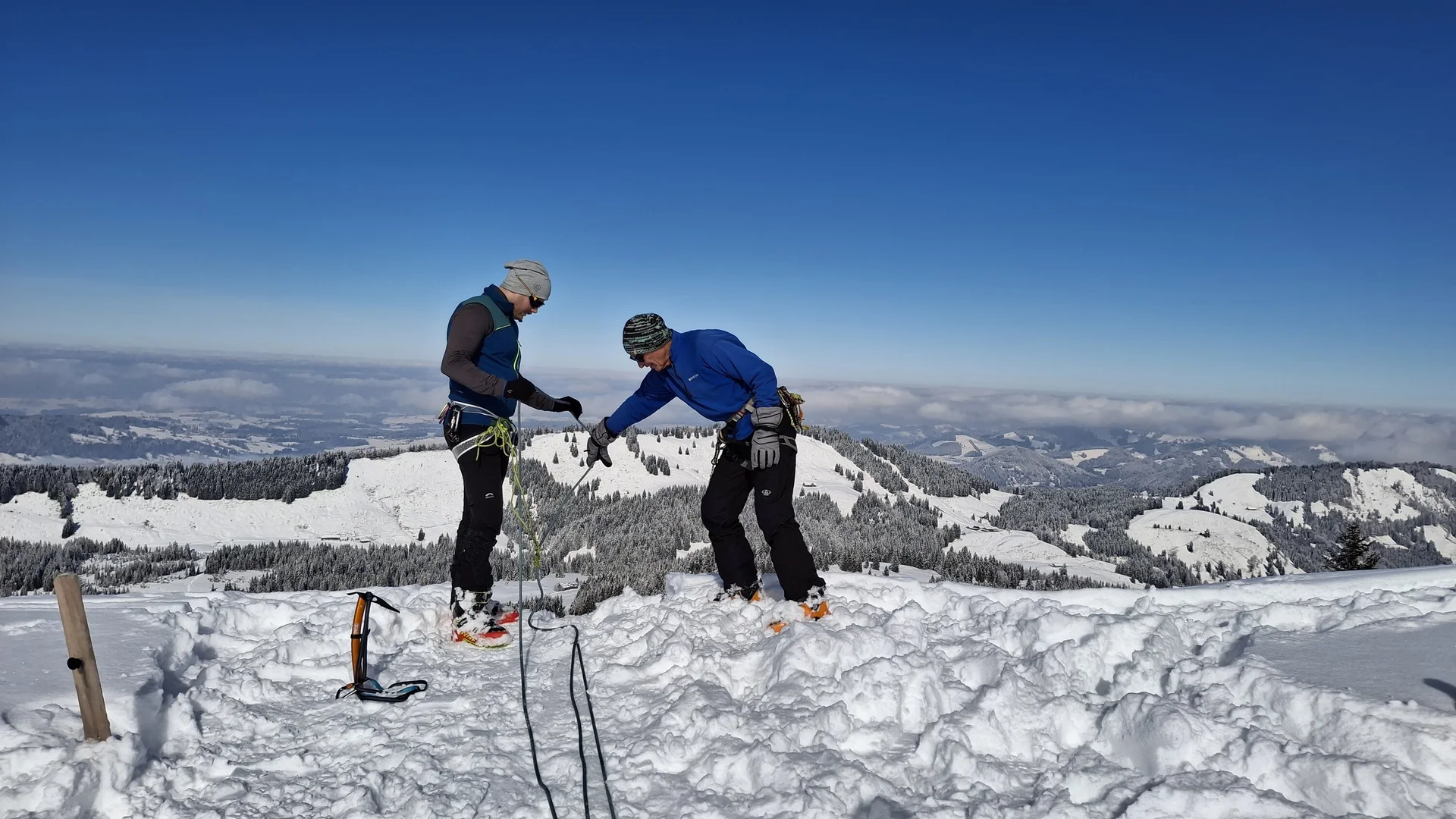 Spaltenbergungskurs | © Marcus Gutfrucht