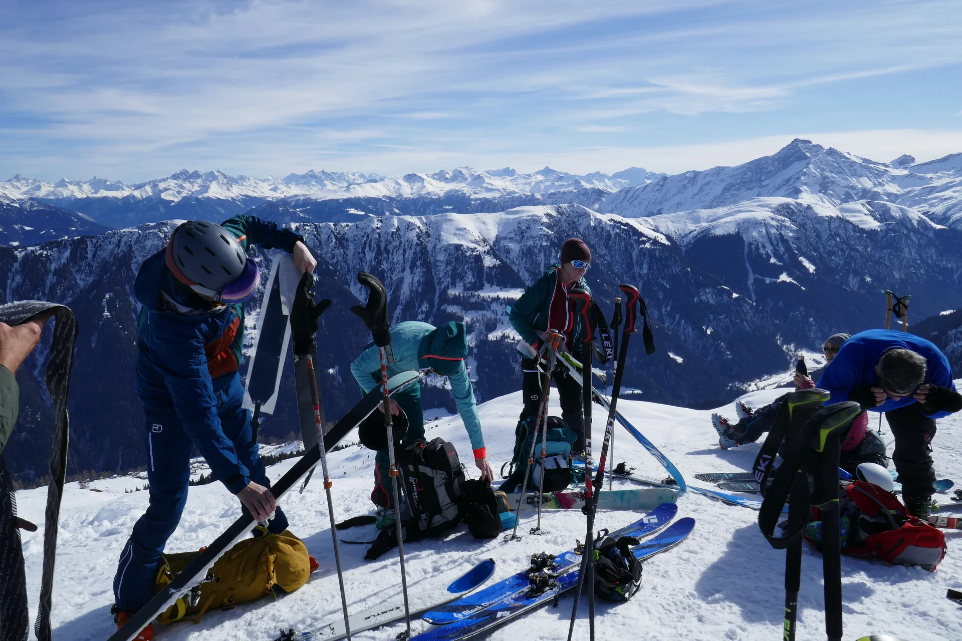 Skitourenwoche im Safiental | © Klaus Kunigham