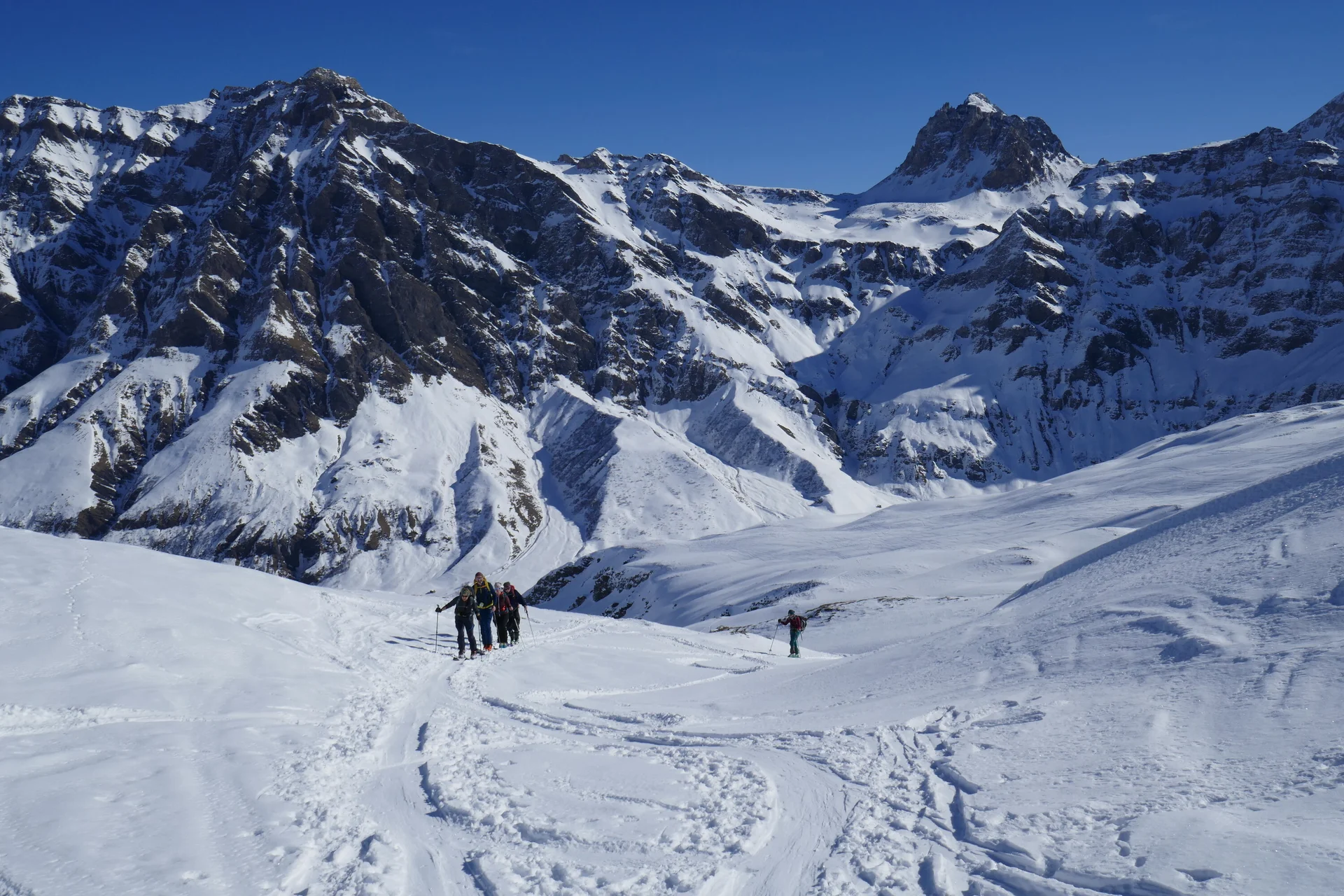 Skitourenwoche im Safiental | © Klaus Kunigham