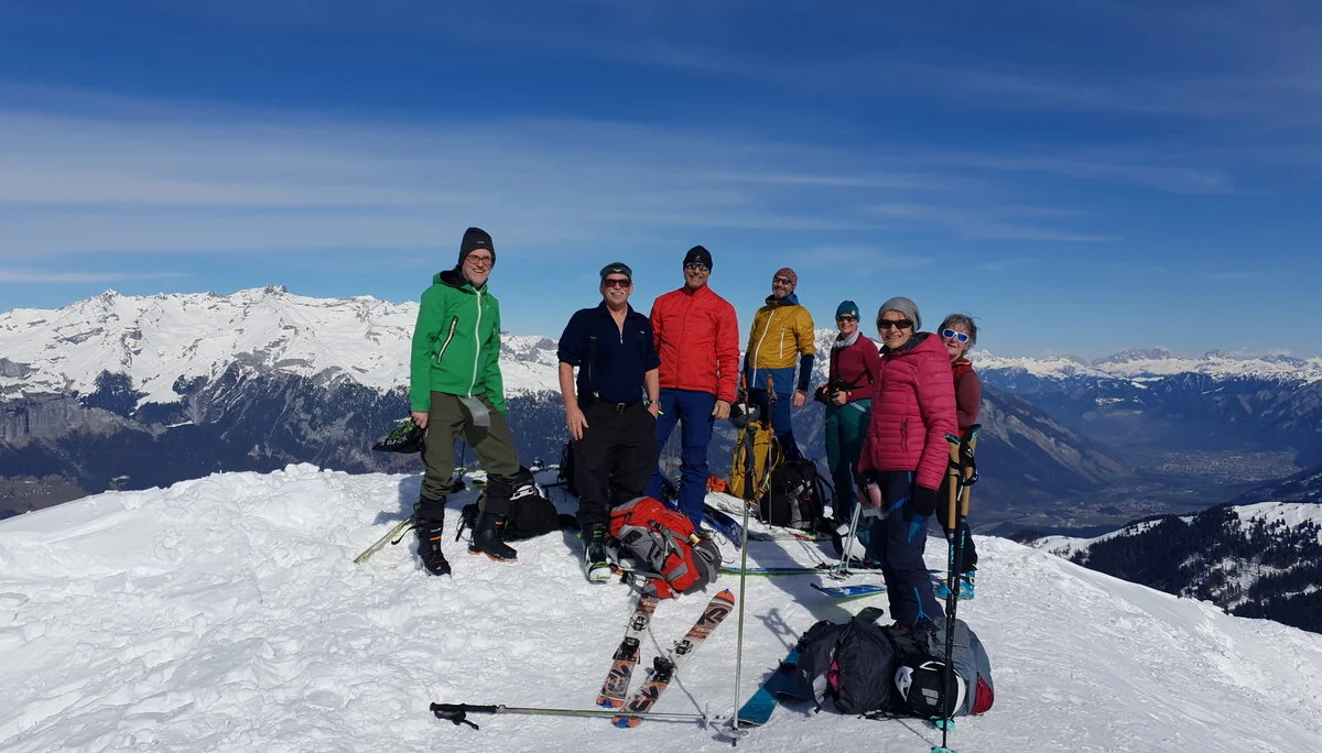 Skitourenwoche im Safiental | © Hubert Beck