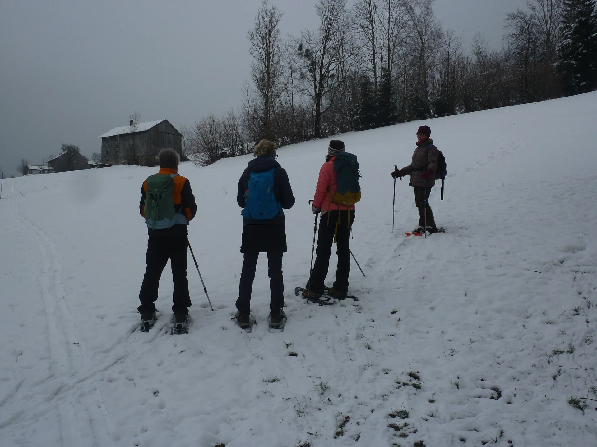 Schneeschuhtour rund um den Brüggele-Kopf | © Max Bischofberger