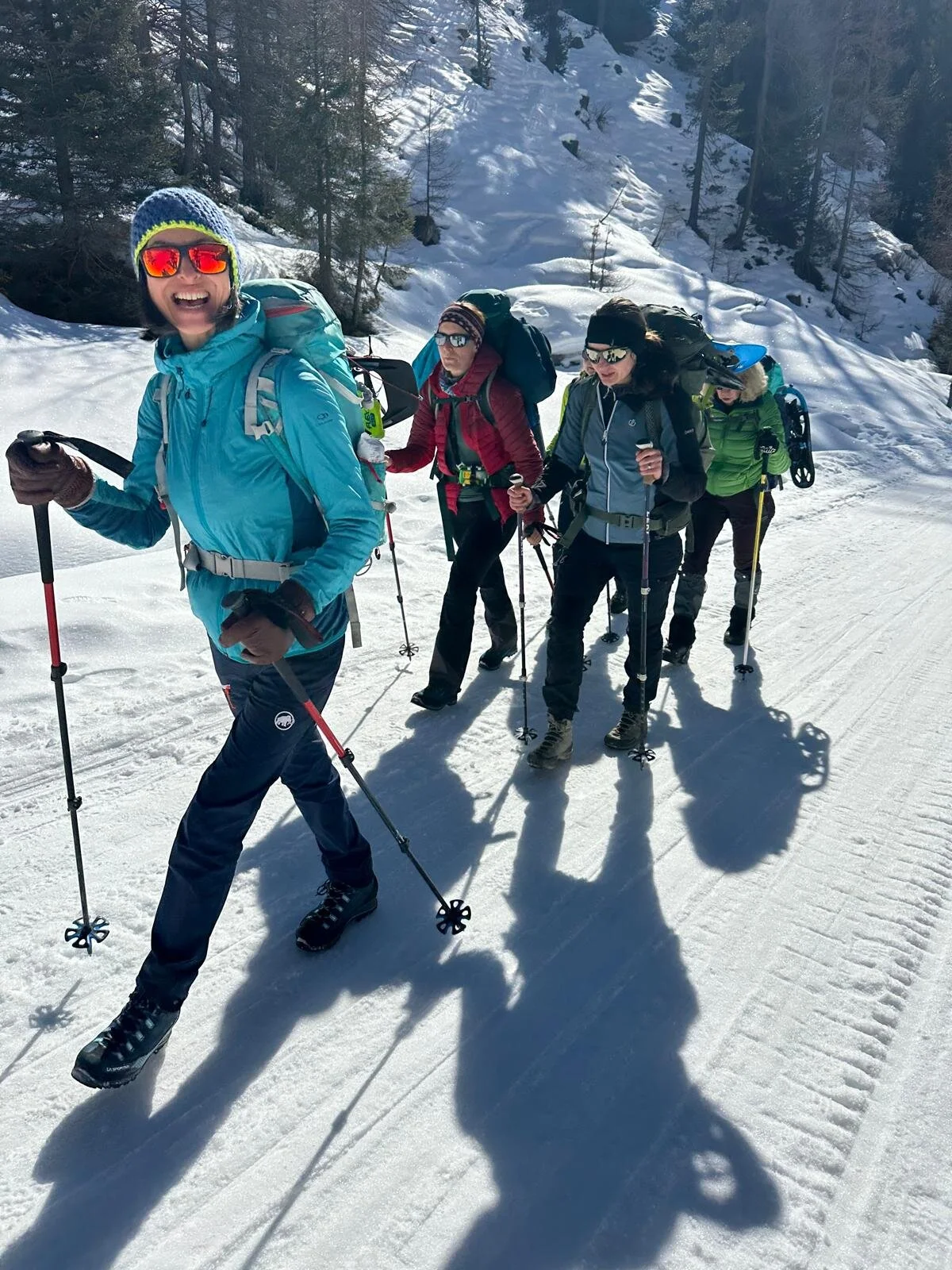 Schneeschuhwandern rund um die Schweinfurter Hütte | © Marcus Gutfrucht