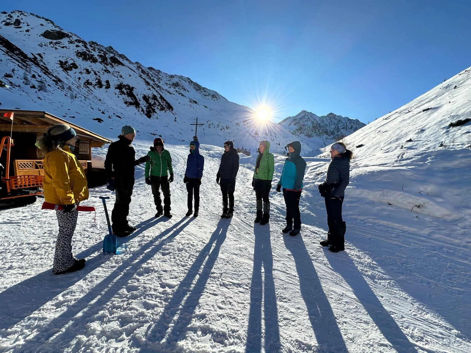 Schneeschuhwandern rund um die Schweinfurter Hütte | © Marcus Gutfrucht