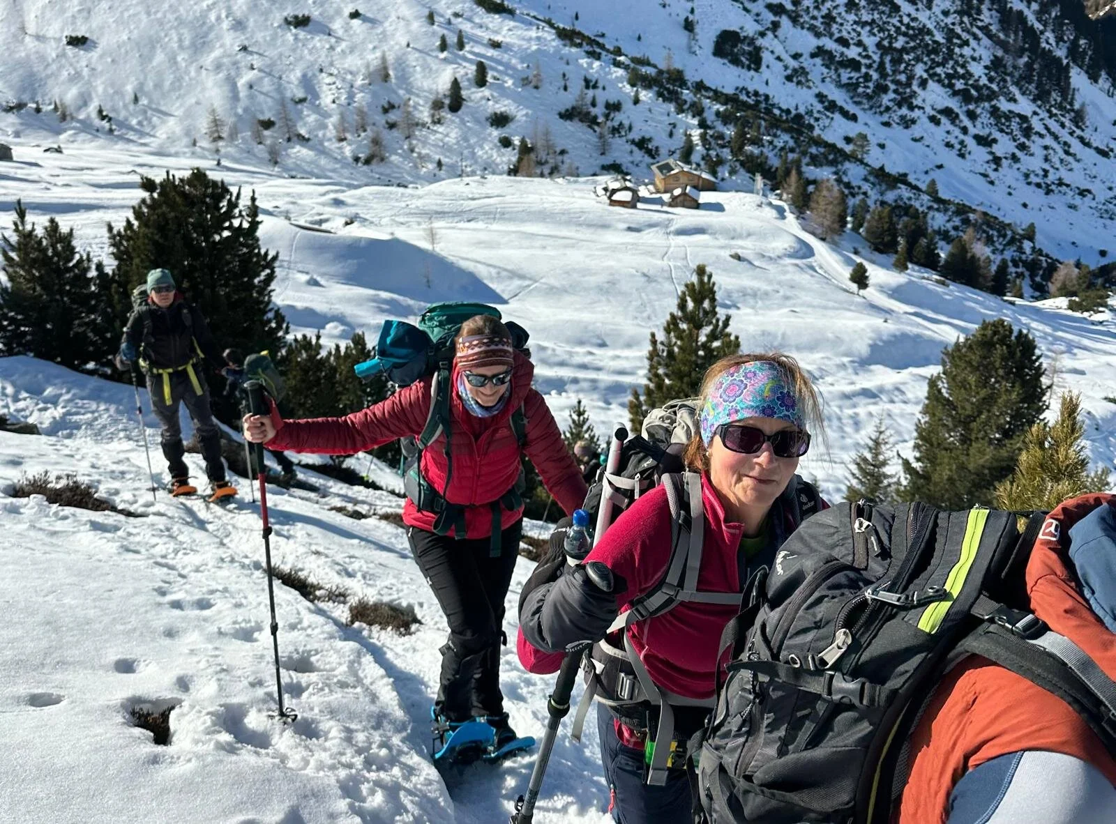 Schneeschuhwandern rund um die Schweinfurter Hütte | © Marcus Gutfrucht