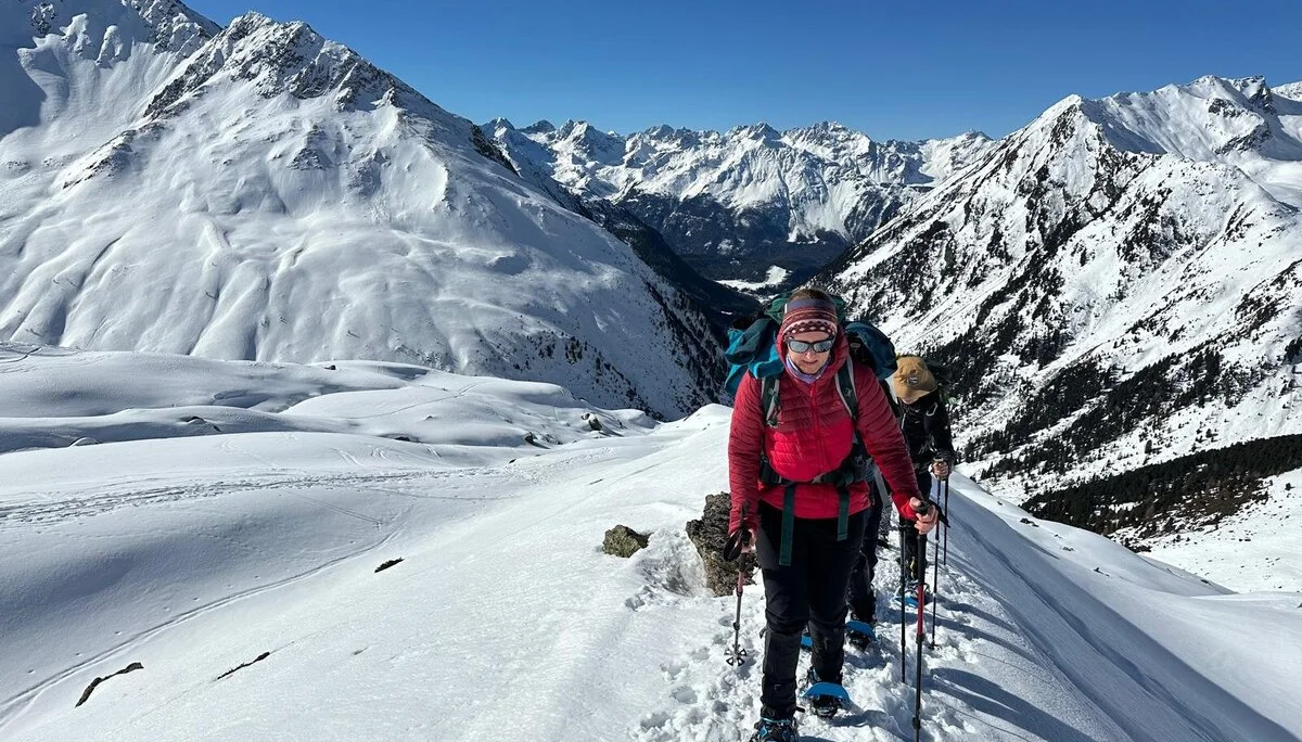 Schneeschuhwandern rund um die Schweinfurter Hütte | © Marcus Gutfrucht
