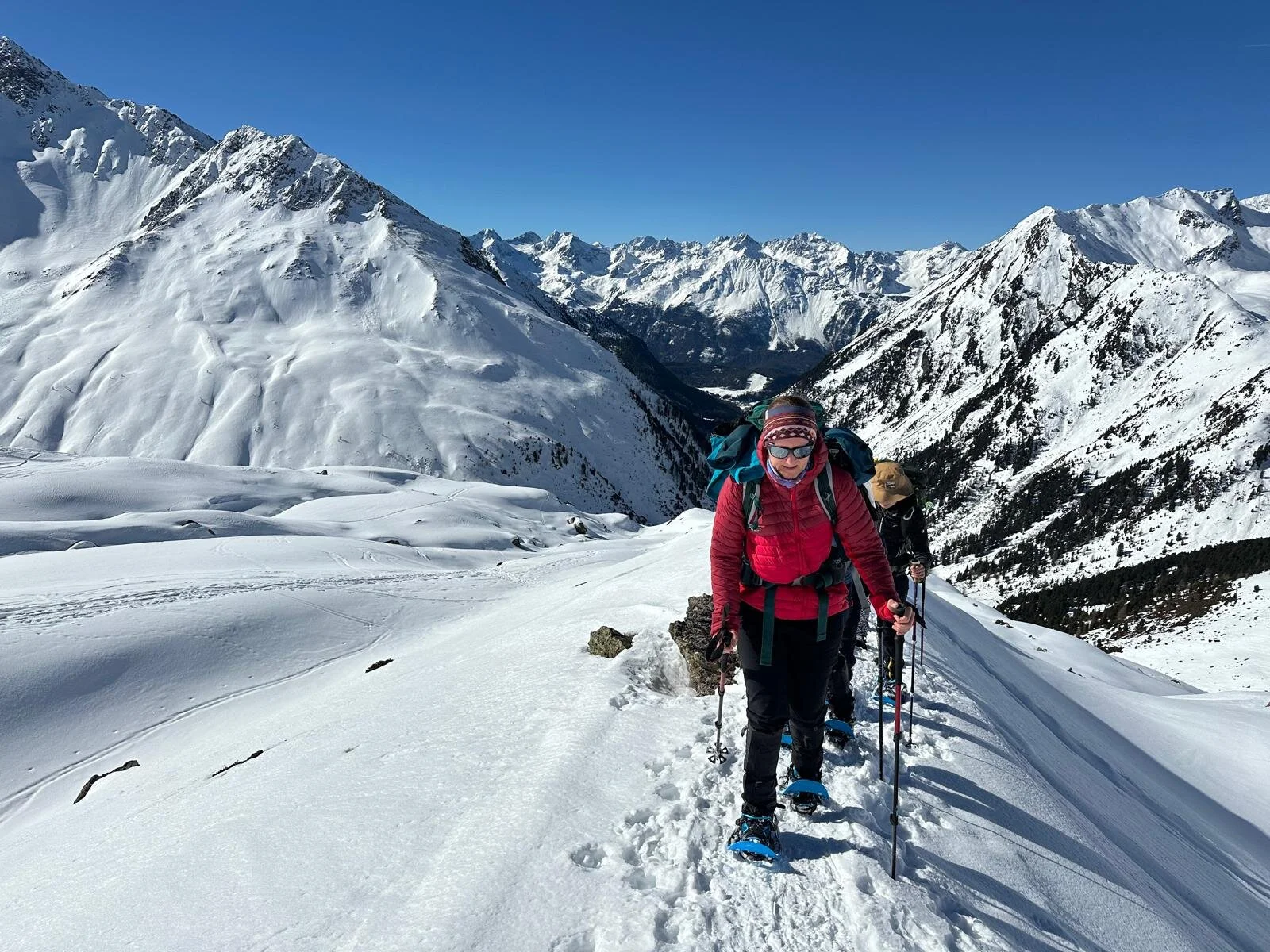 Schneeschuhwandern rund um die Schweinfurter Hütte | © Marcus Gutfrucht