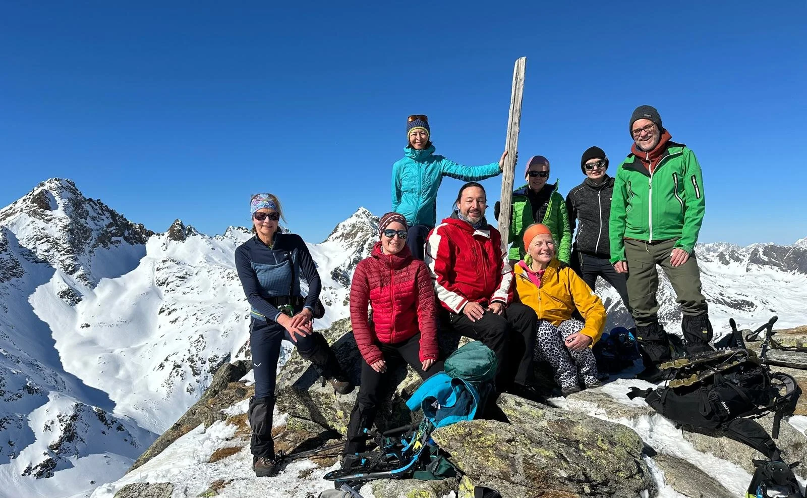 Schneeschuhwandern rund um die Schweinfurter Hütte | © Marcus Gutfrucht
