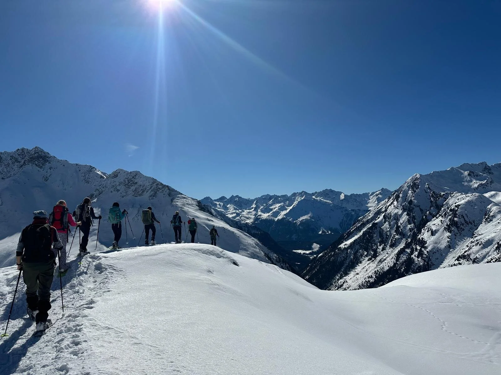 Schneeschuhwandern rund um die Schweinfurter Hütte | © Marcus Gutfrucht