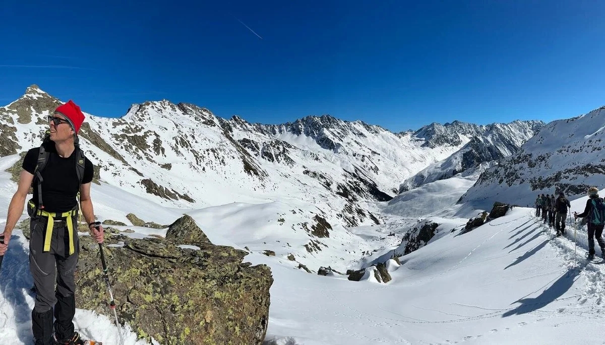 Schneeschuhwandern rund um die Schweinfurter Hütte | © Marcus Gutfrucht