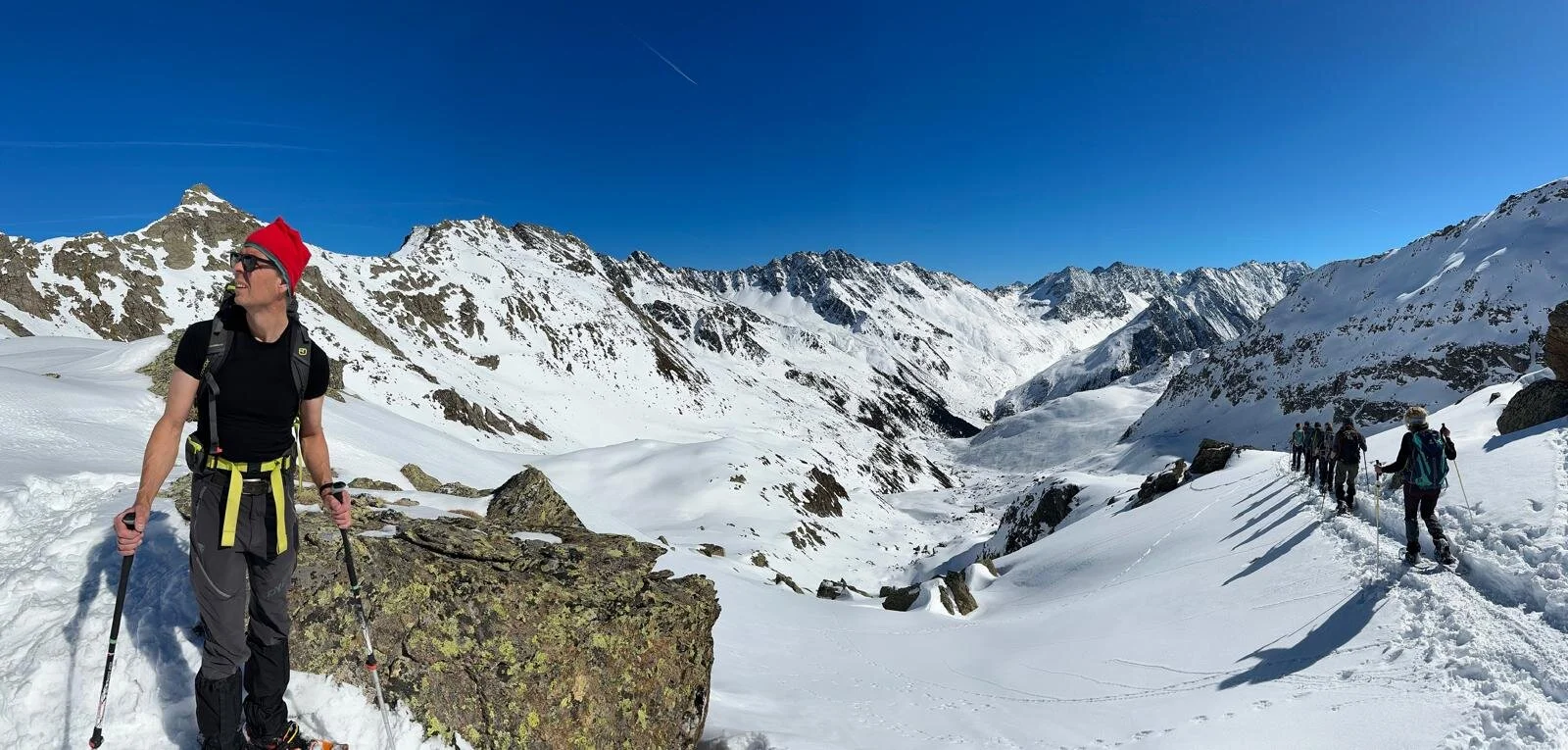 Schneeschuhwandern rund um die Schweinfurter Hütte | © Marcus Gutfrucht