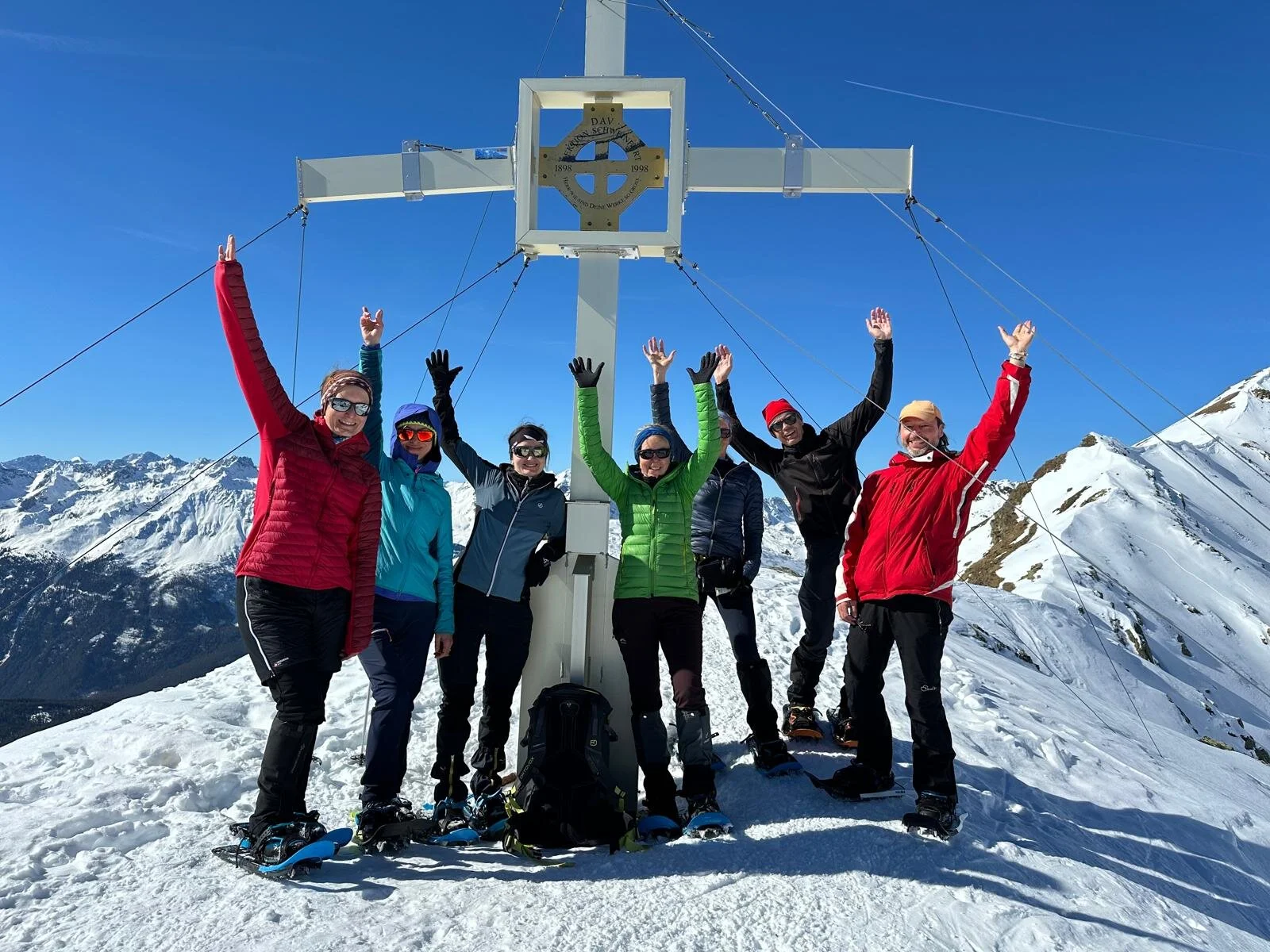 Schneeschuhwandern rund um die Schweinfurter Hütte | © Marcus Gutfrucht