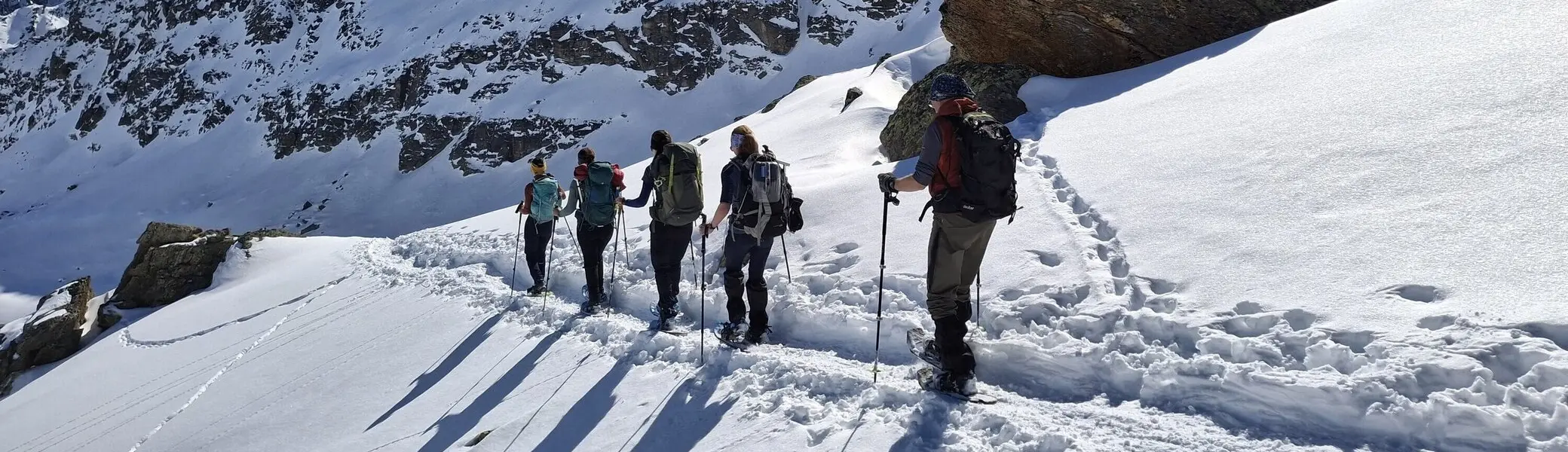 Schneeschuhwandern rund um die Schweinfurter Hütte | © Marcus Gutfrucht