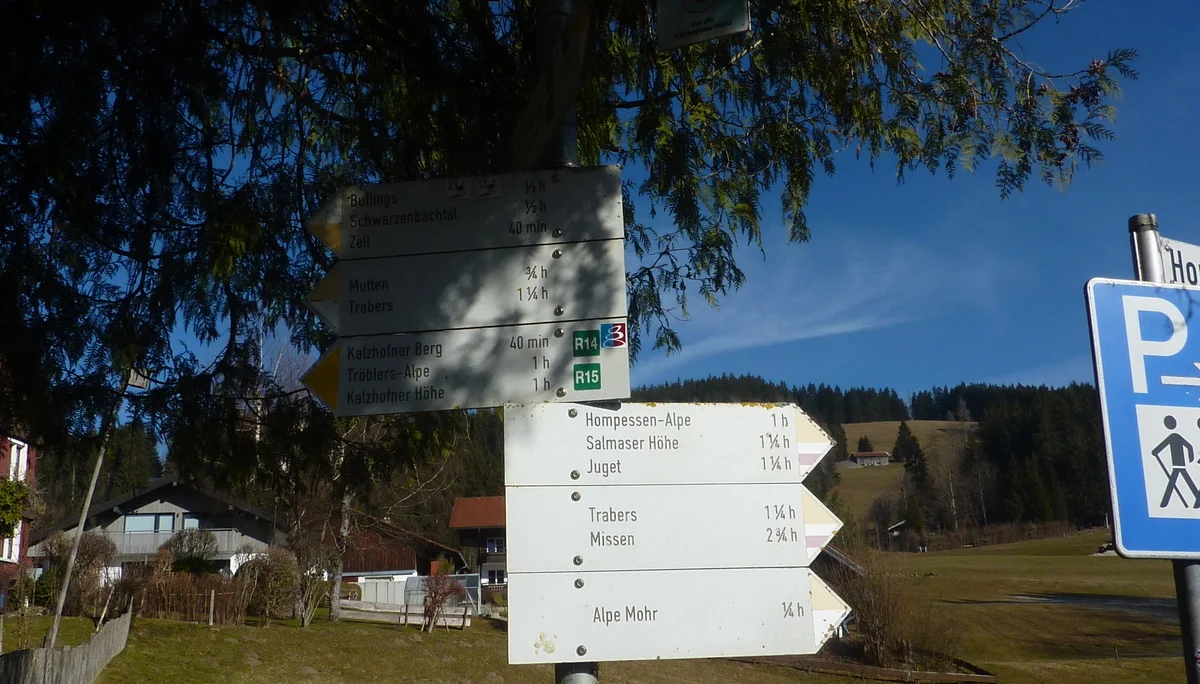 Wanderung über die Kalzhofer Höhe | © Max Bischofberger