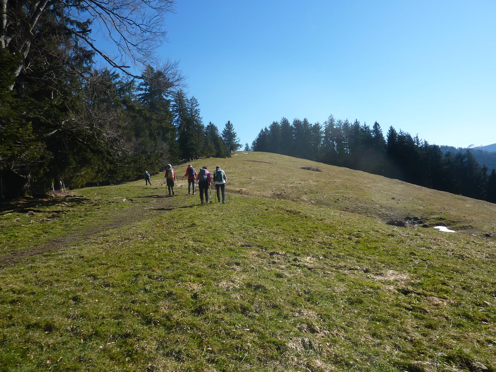 Wanderung über die Kalzhofer Höhe | © Max Bischofberger