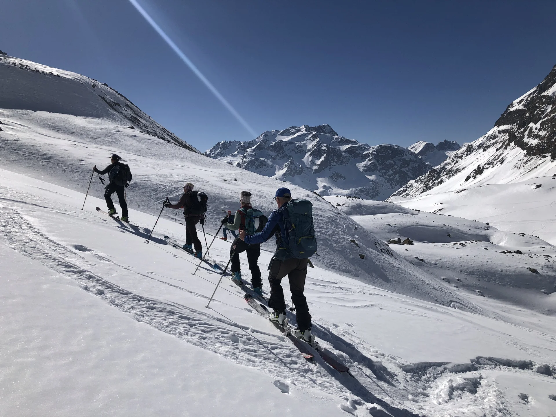 Skitouren am Julierpass | © Hubert Weber