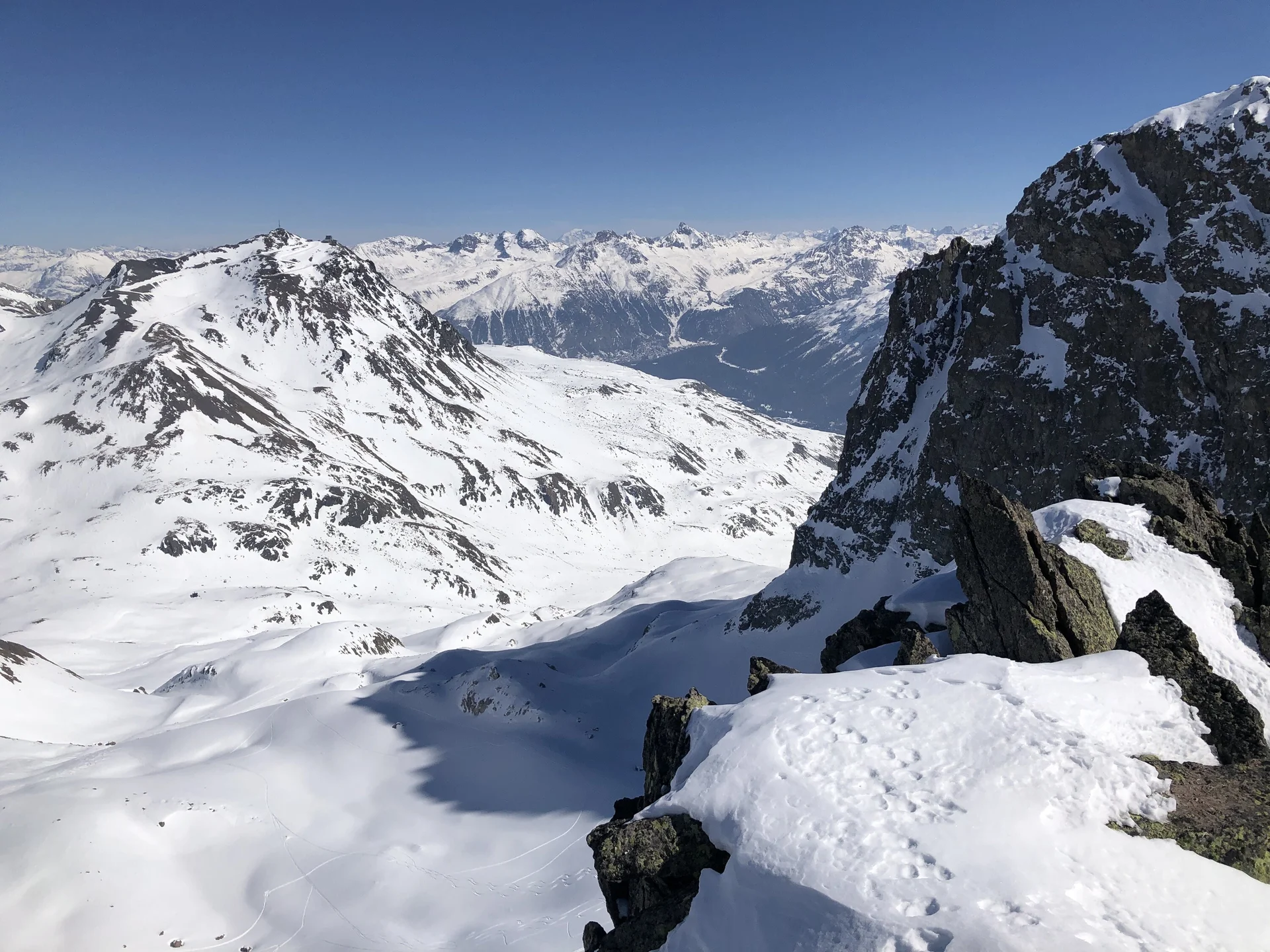 Skitouren am Julierpass | © Hubert Weber