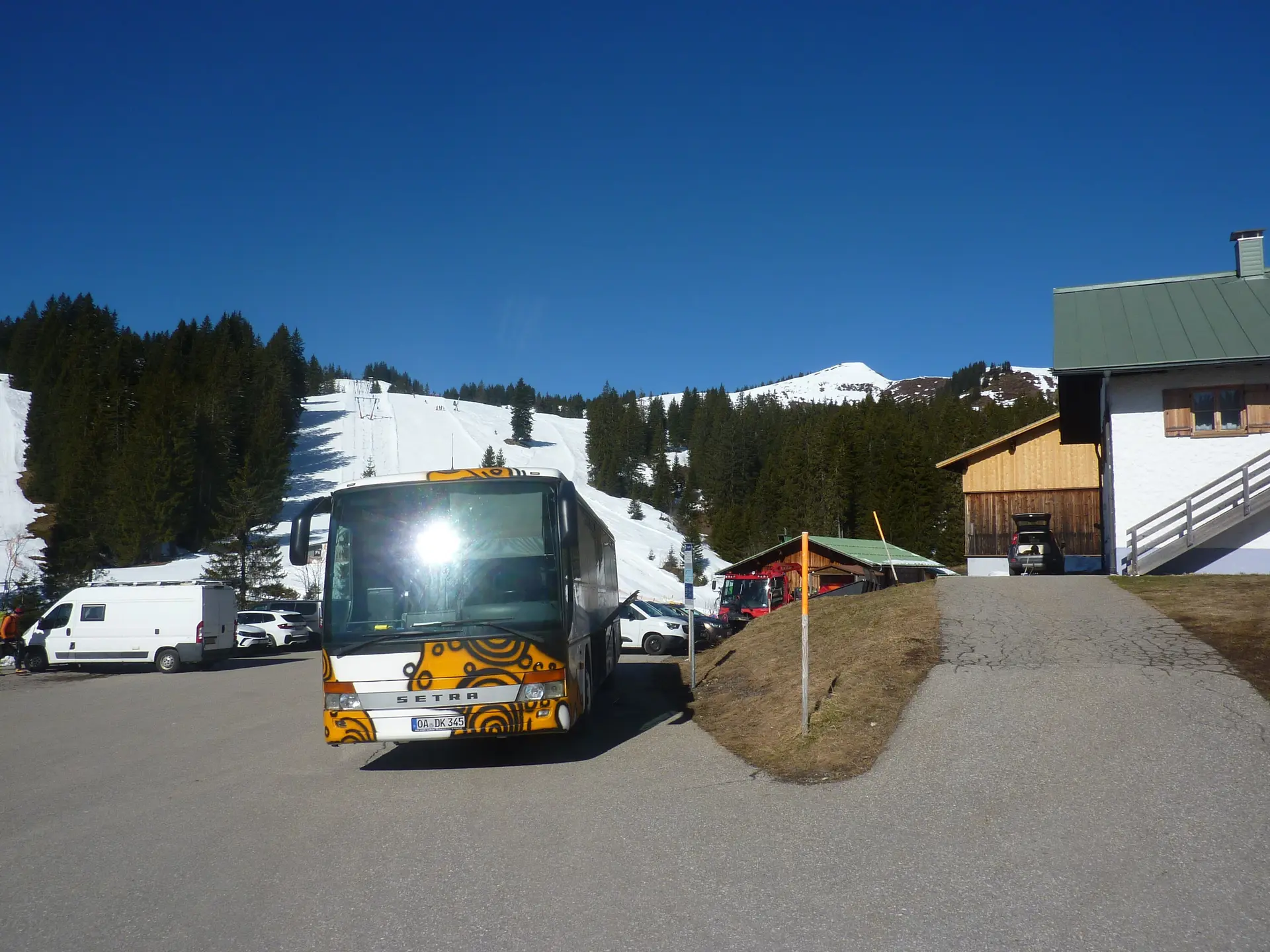 Parkplatz,Kasse oben | © Max Bischofberger