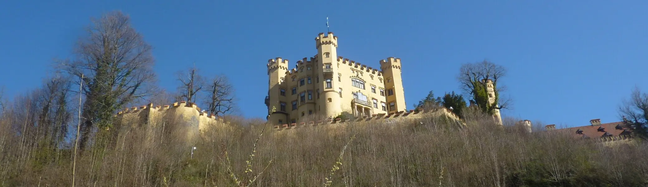 Schloss Hohenschwangau (vom Parkplatz 4 aus) | © Max Bischofberger