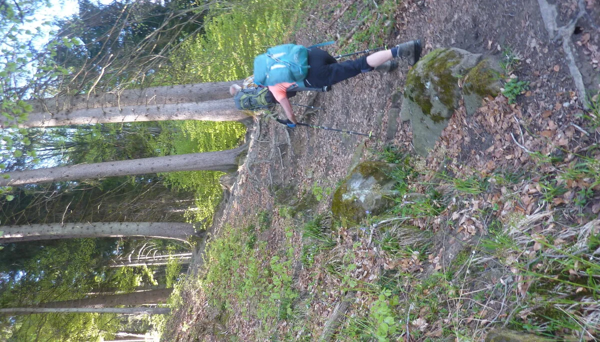 im Aufstieg | © Max Bischofberger