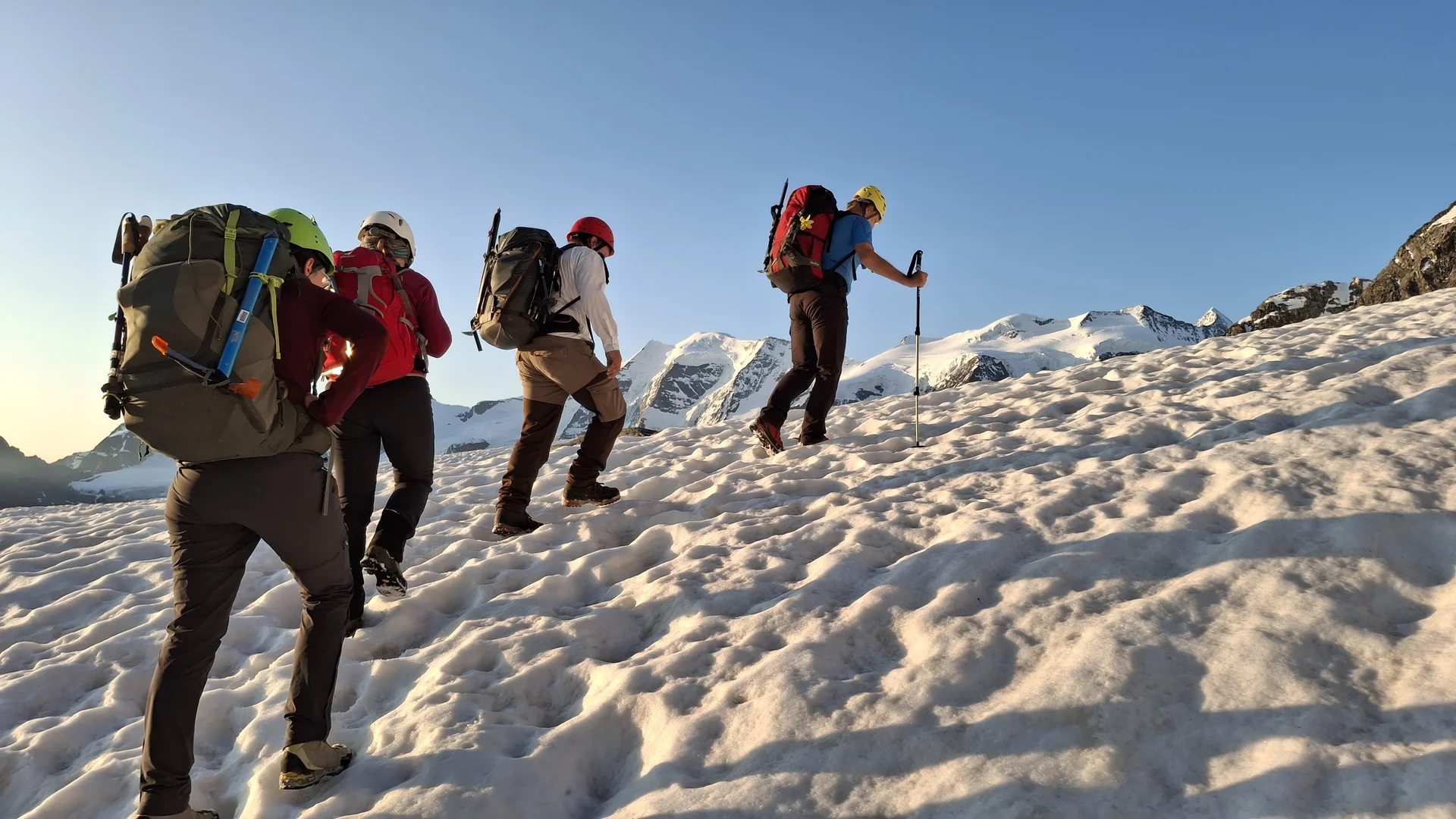 Überschreitung des Piz Morteratsch, 3751 m | © Marcus Gutfrucht