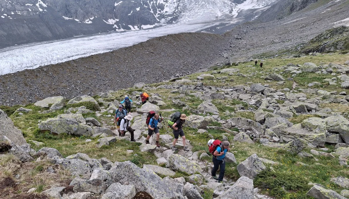 Überschreitung des Piz Morteratsch, 3751 m | © Marcus Gutfrucht