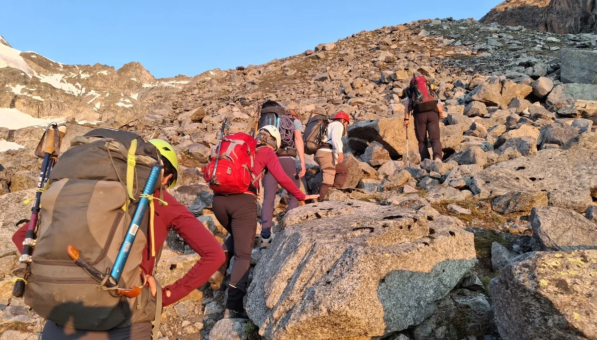 Überschreitung des Piz Morteratsch, 3751 m | © Marcus Gutfrucht