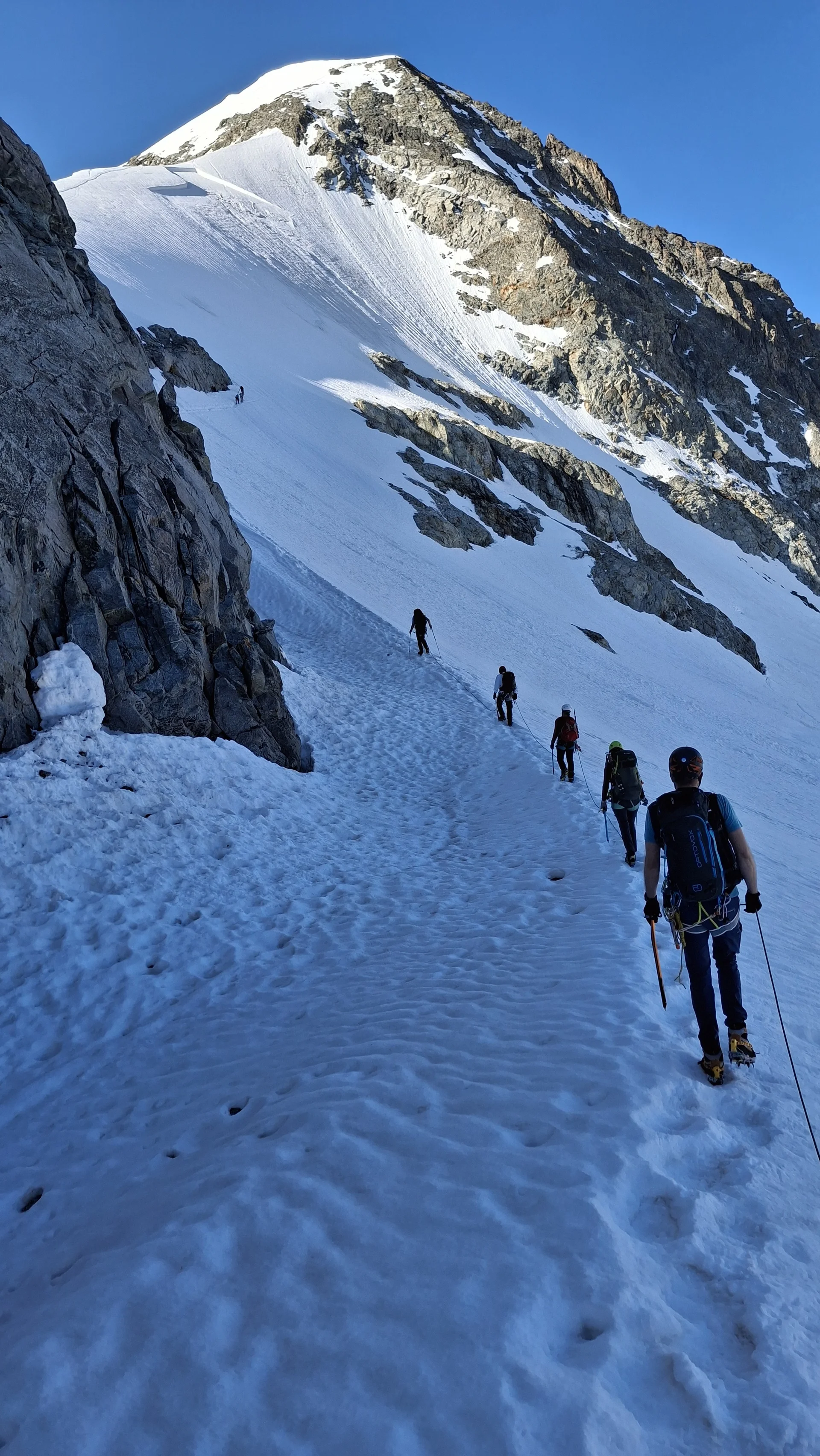 Überschreitung des Piz Morteratsch, 3751 m | © Marcus Gutfrucht