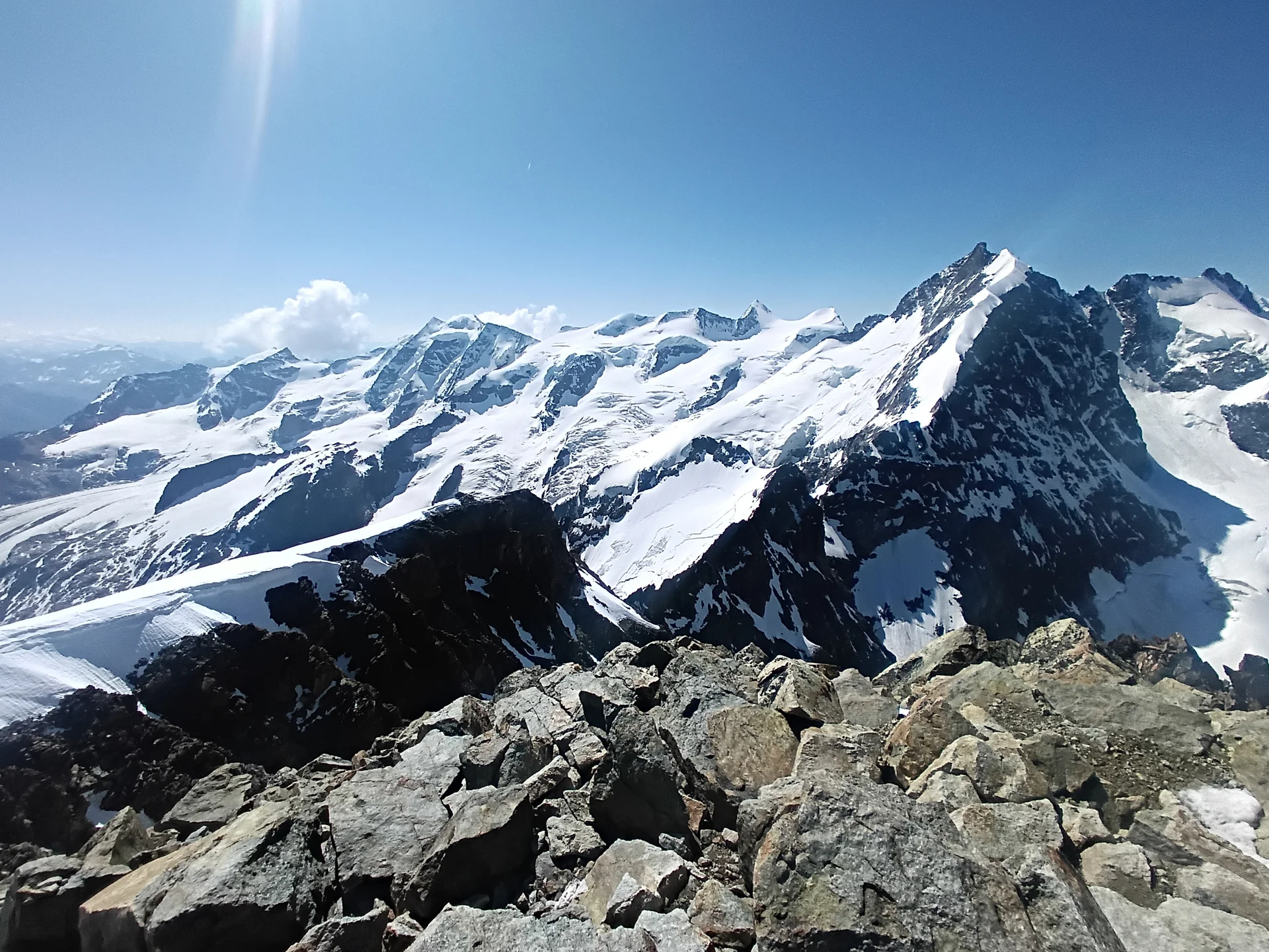 Überschreitung des Piz Morteratsch, 3751 m | © Marcus Gutfrucht