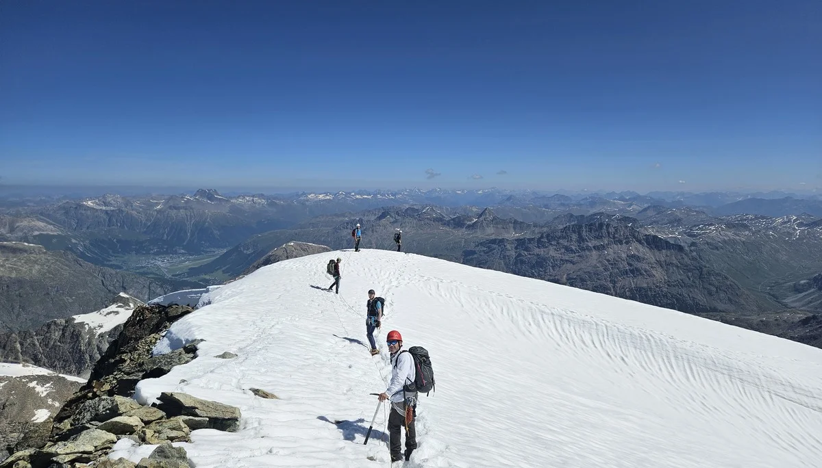 Überschreitung des Piz Morteratsch, 3751 m | © Marcus Gutfrucht
