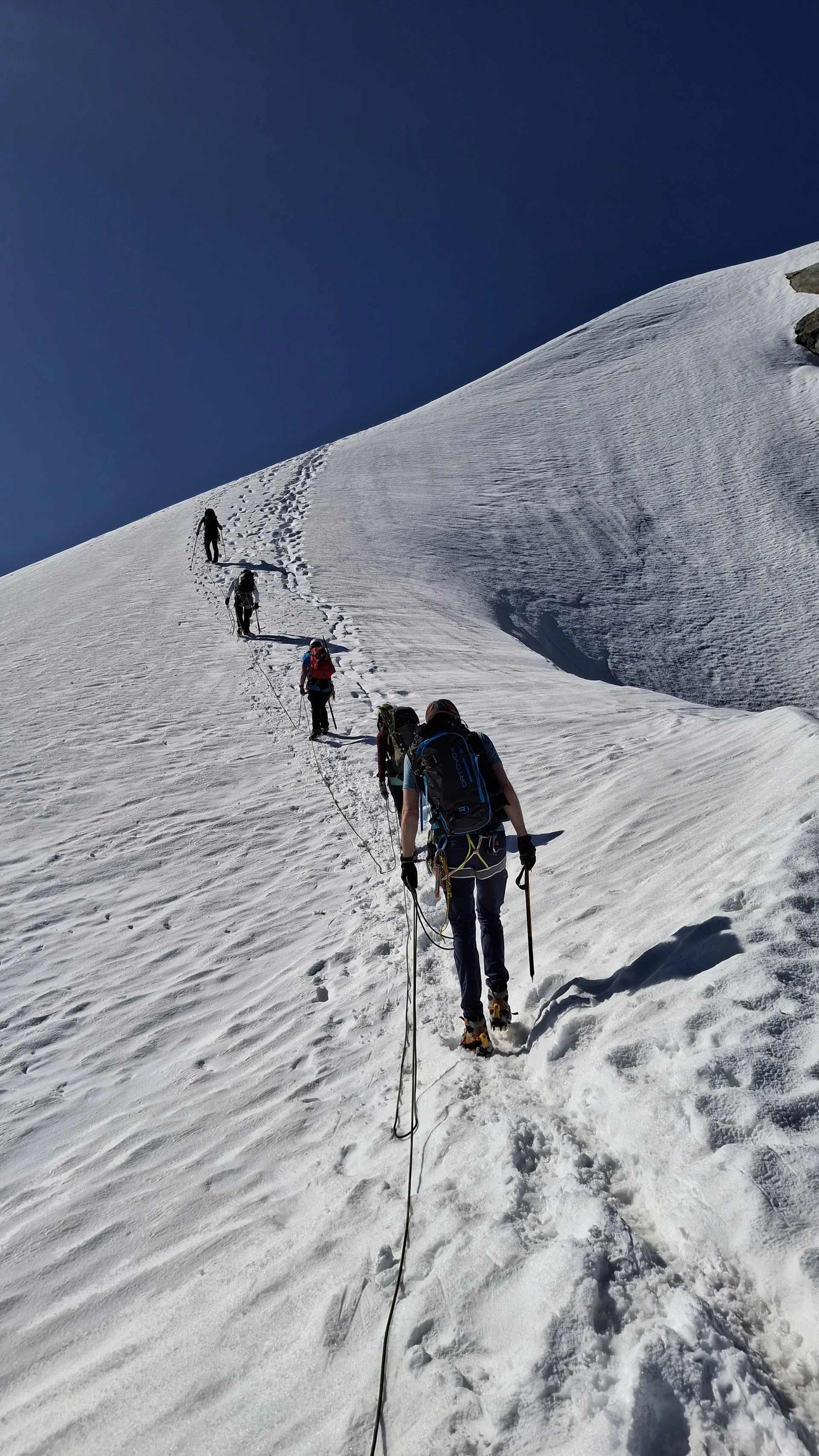 Überschreitung des Piz Morteratsch, 3751 m | © Marcus Gutfrucht