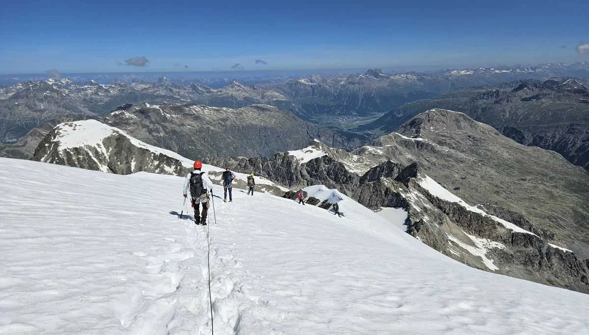 Überschreitung des Piz Morteratsch, 3751 m | © Marcus Gutfrucht