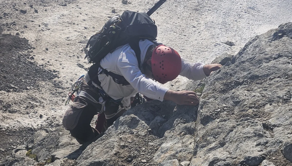 Überschreitung des Piz Morteratsch, 3751 m | © Marcus Gutfrucht