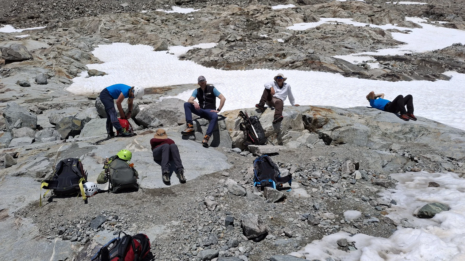 Überschreitung des Piz Morteratsch, 3751 m | © Marcus Gutfrucht
