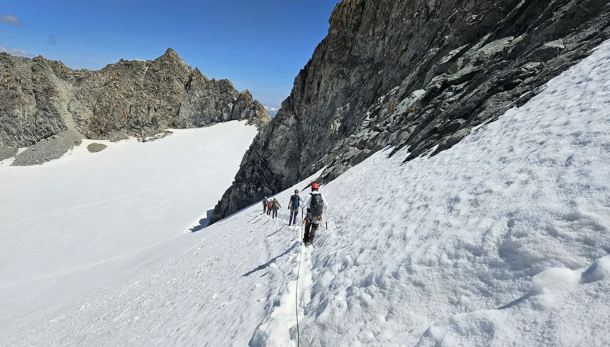 Überschreitung des Piz Morteratsch, 3751 m | © Marcus Gutfrucht