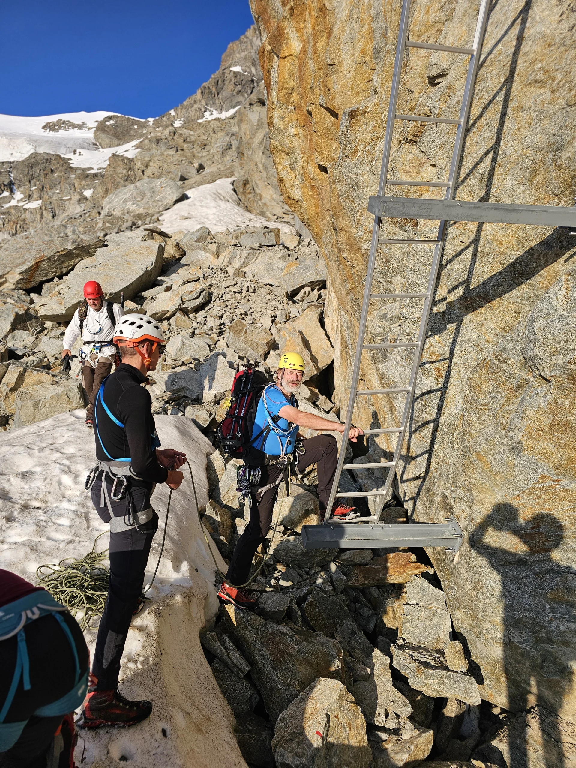 Überschreitung des Piz Morteratsch, 3751 m | © Marcus Gutfrucht