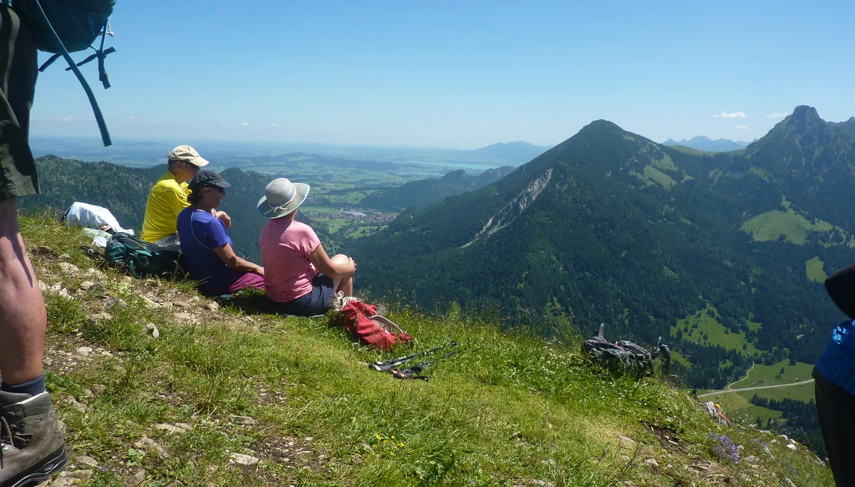 DAV-Senioren auf dem Schönkahler | © Max Bischofberger