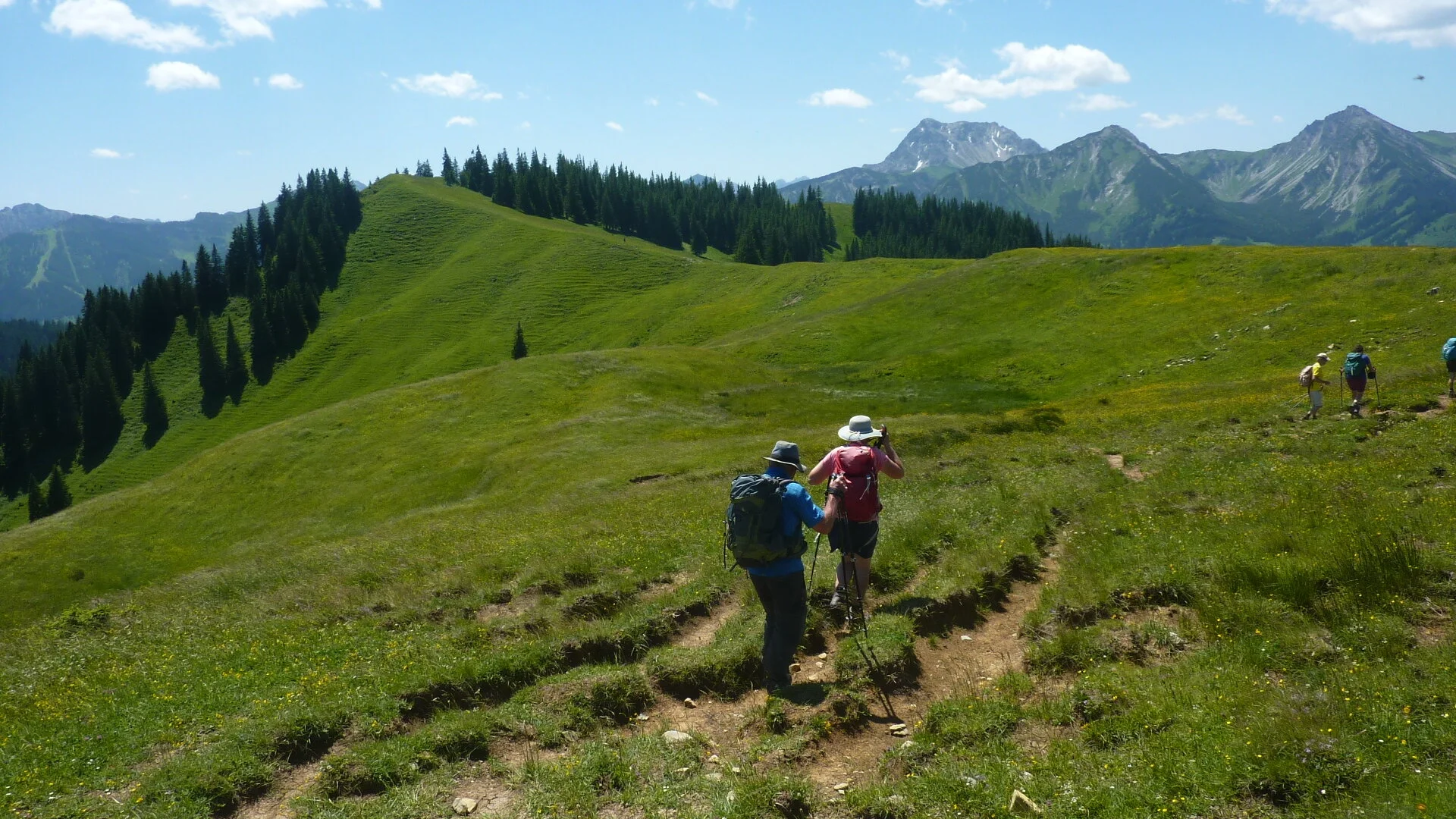 DAV-Senioren auf dem Schönkahler | © Max Bischofberger