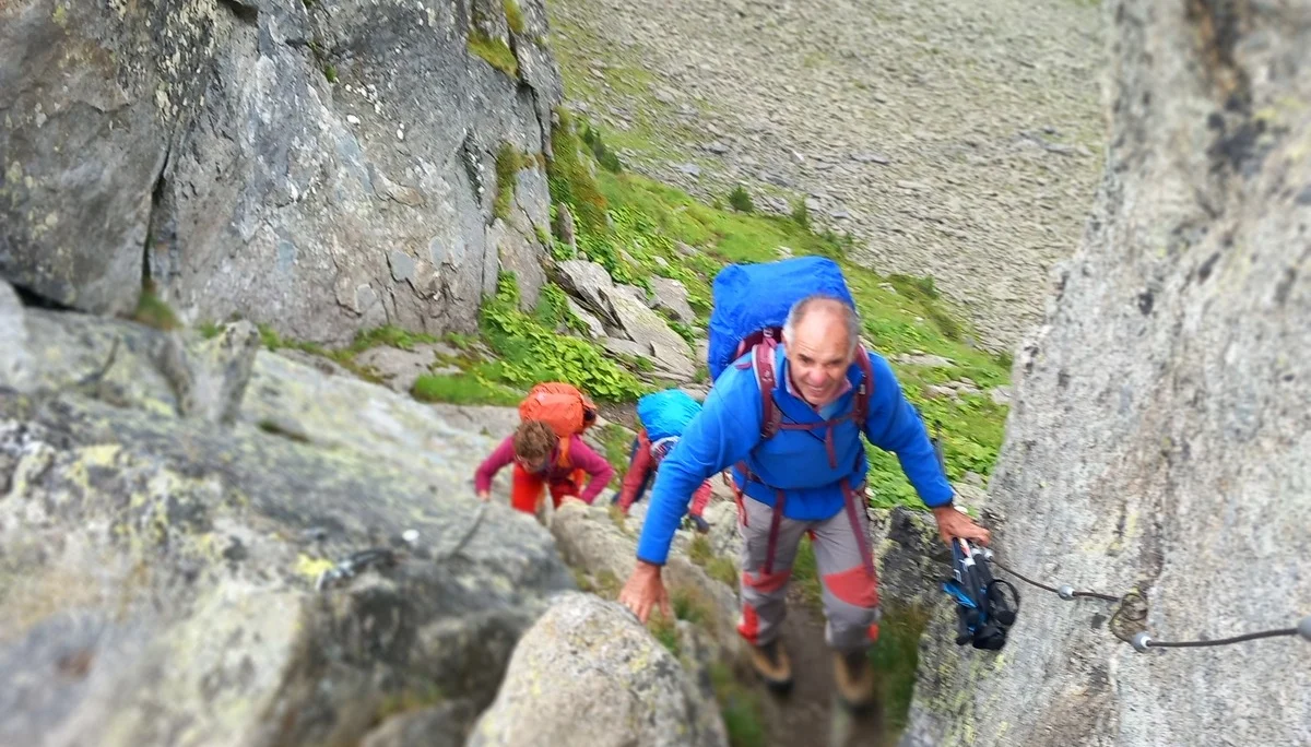 Berliner Höhenweg – nichts für unerfahrene Wanderer ! | © Tourenteilnehmer