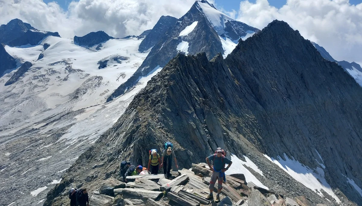 Berliner Höhenweg – nichts für unerfahrene Wanderer ! | © Tourenteilnehmer