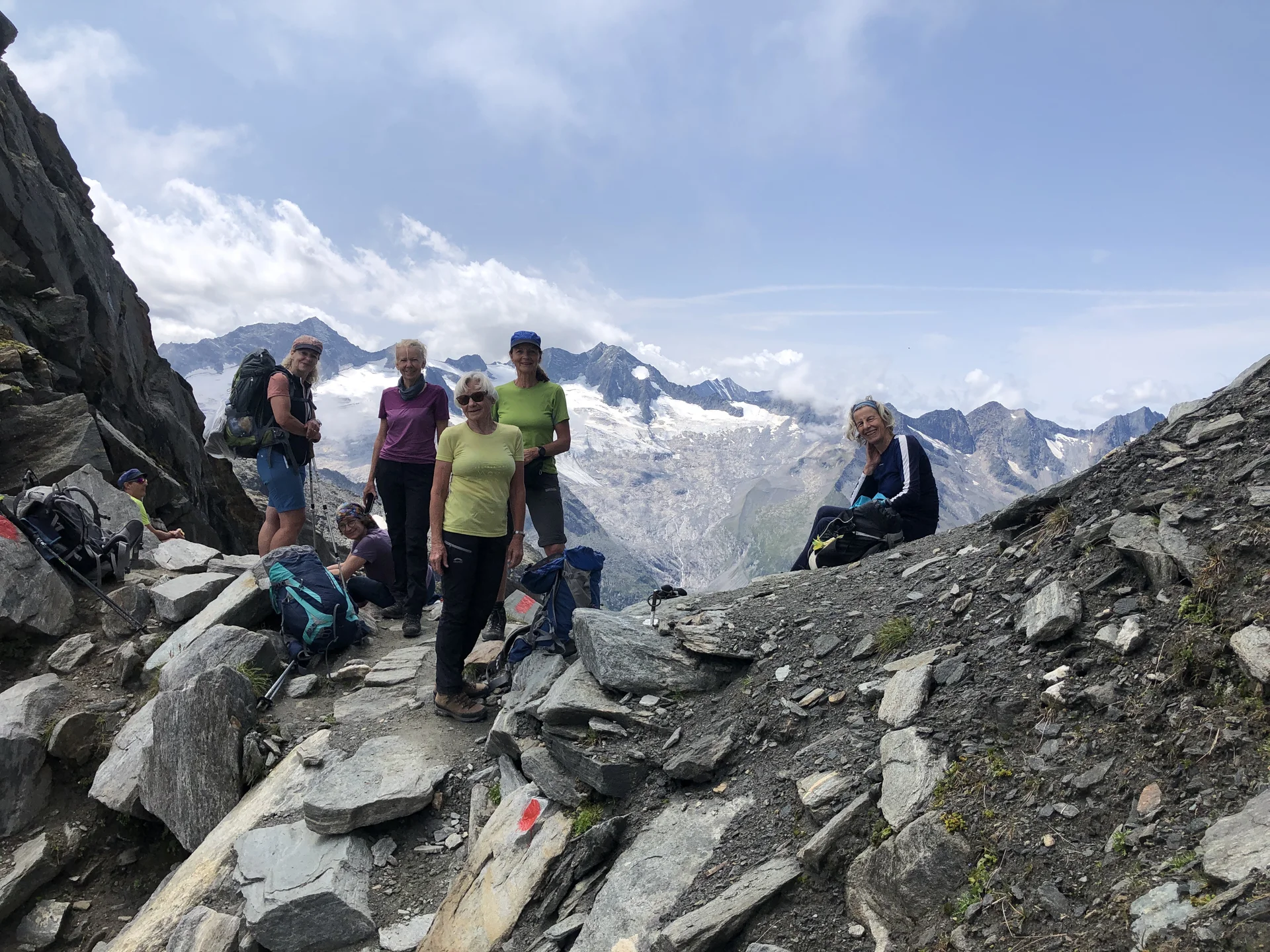 Berliner Höhenweg – nichts für unerfahrene Wanderer ! | © Tourenteilnehmer